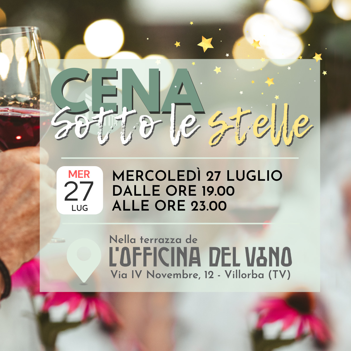 CENA SOTTO LE STELLE IN CANTINA PIZZOLATO2